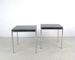 Paar Tische von Fritz Haller  Paul Schärer für USM Haller 2