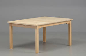 Sofabord af massiv bøg