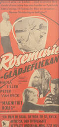 Filmaffisch Rosmarie glädjeflickan