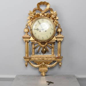 VÄGGPENDYL, gustaviansk stil, 1900-talets mitt