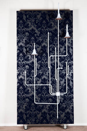 Tineke Beunders, Nathan Wierink Ontwerpduo, Light Forest, 2012, Wandinstallation  Lichtobjekt, tradition