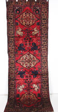 Persisk handknuten gallerimatta Zanjan 300x108 cm