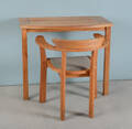Trip Trap. Skrivebord samt armstol af teak 2