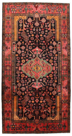 Handknuten persisk matta, Nahavand 300 x 157 cm