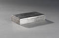 Cigarettetui  i silver