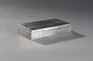 Cigarettetui i silver