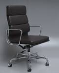 Charles Eames. Kontorstol, model EA 219 Full Leather 