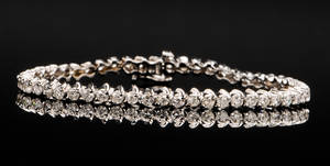 Brillantarmlænke - ca. 5.50 ct.