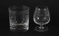 Whiskeyglas 12st samt 6st cognacsglas