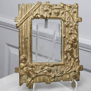 RAM, mässing, jugendstil