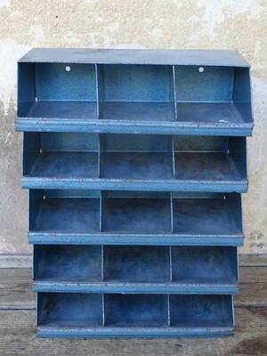 5 Sortimentlådor, plåt B84