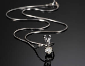 Brillantvedhæng - ca. 0.68 ct.