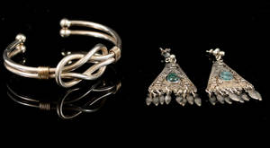 Armband och örhängen sterlingsilver 1970-tal 3