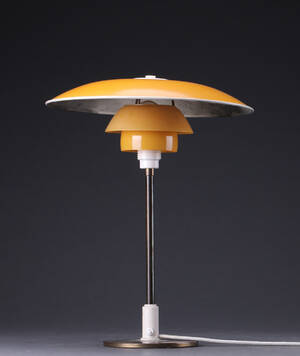 Poul Henningsen. PH 43 Bordlampe, 1940erne