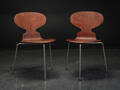 Arne Jacobsen. To stole af teak, model 3100 2