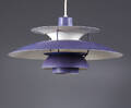 Poul Henningsen. PH5-pendel, lilla
