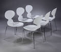 Arne Jacobsen. Sæt på seks stole, model 3101  6