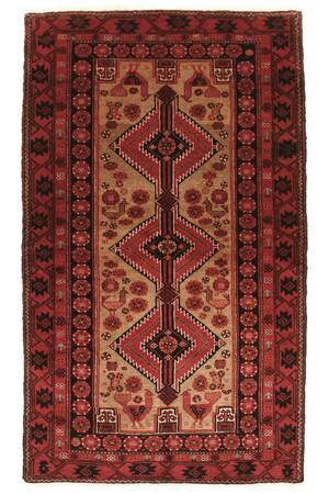 Persisk Beluch tæppe, 175x105 cm. Denne vare er sat til omsalg under nyt varenummer 4498016