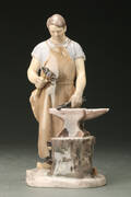 Bing  Grøndahl. Porcelænsfigur nr. 2225, Smeden 