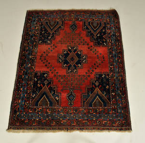 Semiantik persisk Afshar tæppe, 200x160 cm.