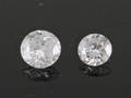 1 couple of brilliant-cut diamonds 0.26ct