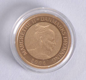 Danmark. 10 kroner guldmønt 2006.