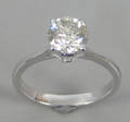 Solitairering. Ca. 1.19 ct