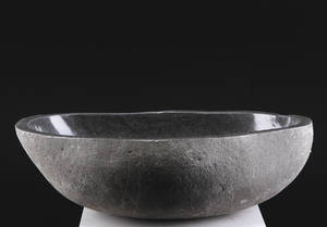 Unika vask af flodsten