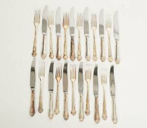 Förrättsbestick, silver