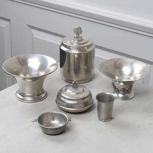 TENNFÖREMÅL, bl.a tobaksburk