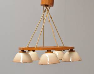 Art deco. Loftlampe.
