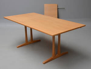 Børge Mogensen. Spisebord med shakerstel, egetræ