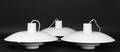 Poul Henningsen. Tre PH4-pendler 3 