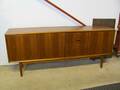 SIDEBOARD, VALNÖT,H 85, L 205, D 44 CM