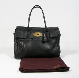 Mulberry, model  Bayswater i sort læder.