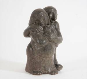 Figurin i glaserat lergods, Åke Holm för Höganäs