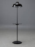 Niclas Hoflin, Rubn, golvlampa Bolero Small med bord, svart blank