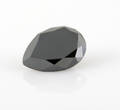 6.36ct. black treated diamond.