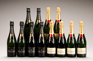 12 fl. Champagne fra Môet et Chandon. Denne auktion er annulleret - se nu vare 1927615