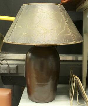 Bordslampa, f d Höganäskrus