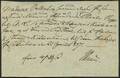 1837. To Postbeviis for værdibreve. Begge udstedt på Skielskjør Postexpedition hhv. 1837 og 1868.