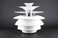 Poul Henningsen for Louis Poulsen. Kuglelamel  Snowball pendel  Denne vare er sat til omsalg under nyt varenummer 4320996