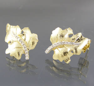 Design ørestikker ca. 0.10 ct. Denne auktion er annulleret - se nu vare 1924026