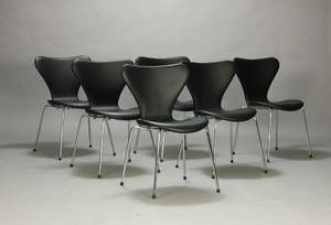 Arne Jacobsen. 7er stole 6