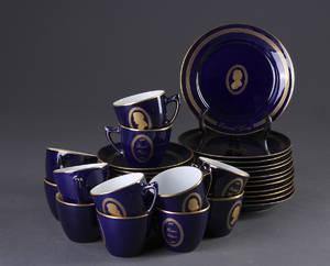 Komponiststellet, porcelæn. Bing  Grøndahl. 36