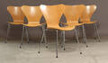 Arne Jacobsen, 7er stole, bøgetræ 6