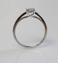 Solitairering, ca. 0.52 ct