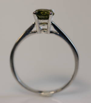 Solitairering, ca. 0.83 ct.