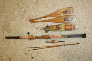 PILBÅGE,PILAR ,ALIGATORPINNE FRÅN RUANDA, 