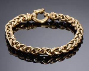 Guldarmbånd, 18 kt, ca 44,4 gr